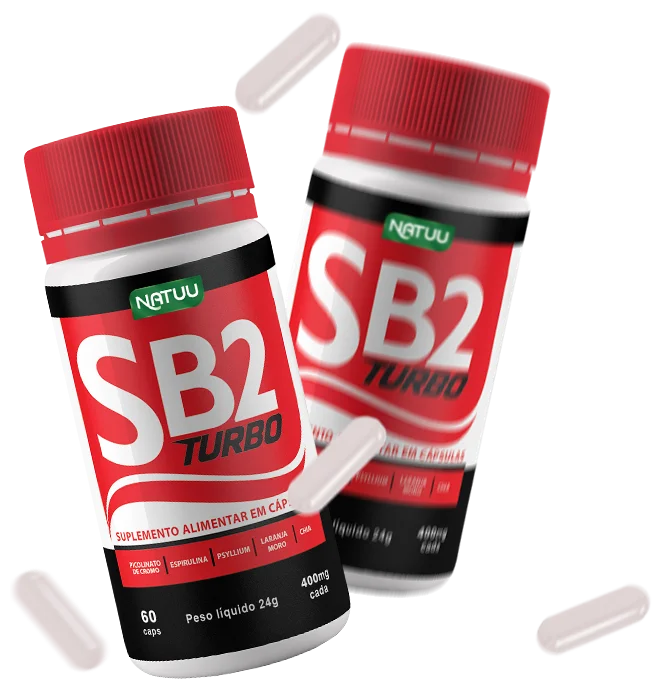 Linha SB2 Turbo — suplementos naturais